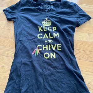 Blackhawks Chive On Tee L